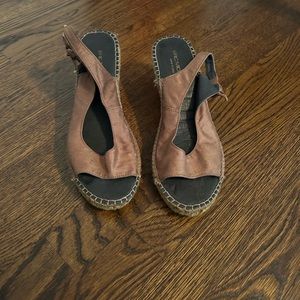 Eric Michael brown wedges. Made in Spain.